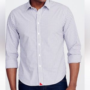 UNTUCKit | Gray Gingham Dunn Button-Up - NEW w/o Tags